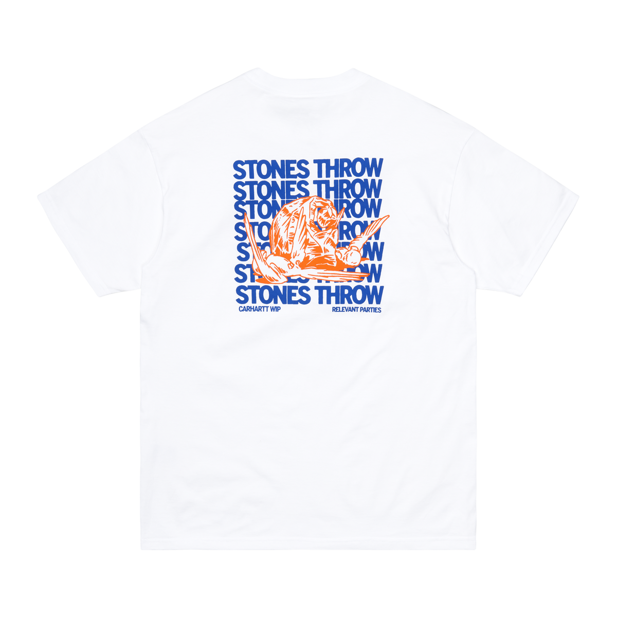Carhartt WIP x Stones Throw T-shirt (White) – Stones Throw Records