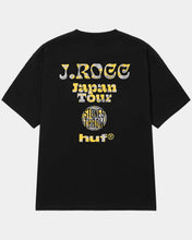 Stones Throw x HUF: J.Rocc Japan Tour Tee (Black)
