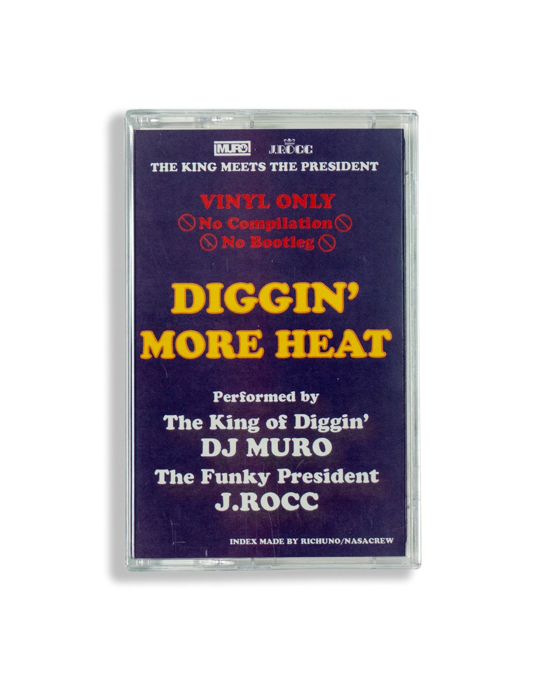 J. Rocc & Muro - Diggin' More Heat (Limited Edition Cassette