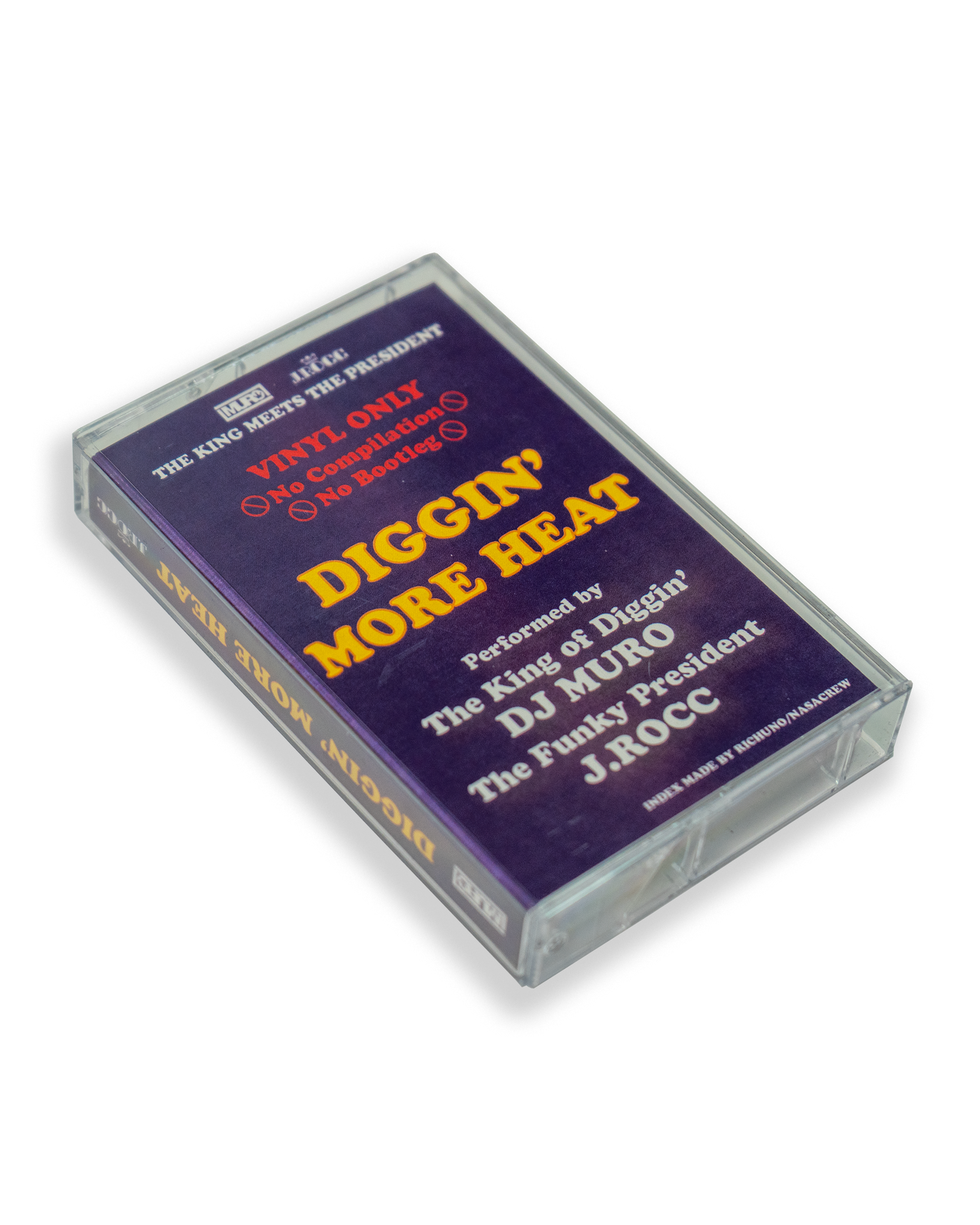 J. Rocc & Muro - Diggin' More Heat (Limited Edition Cassette