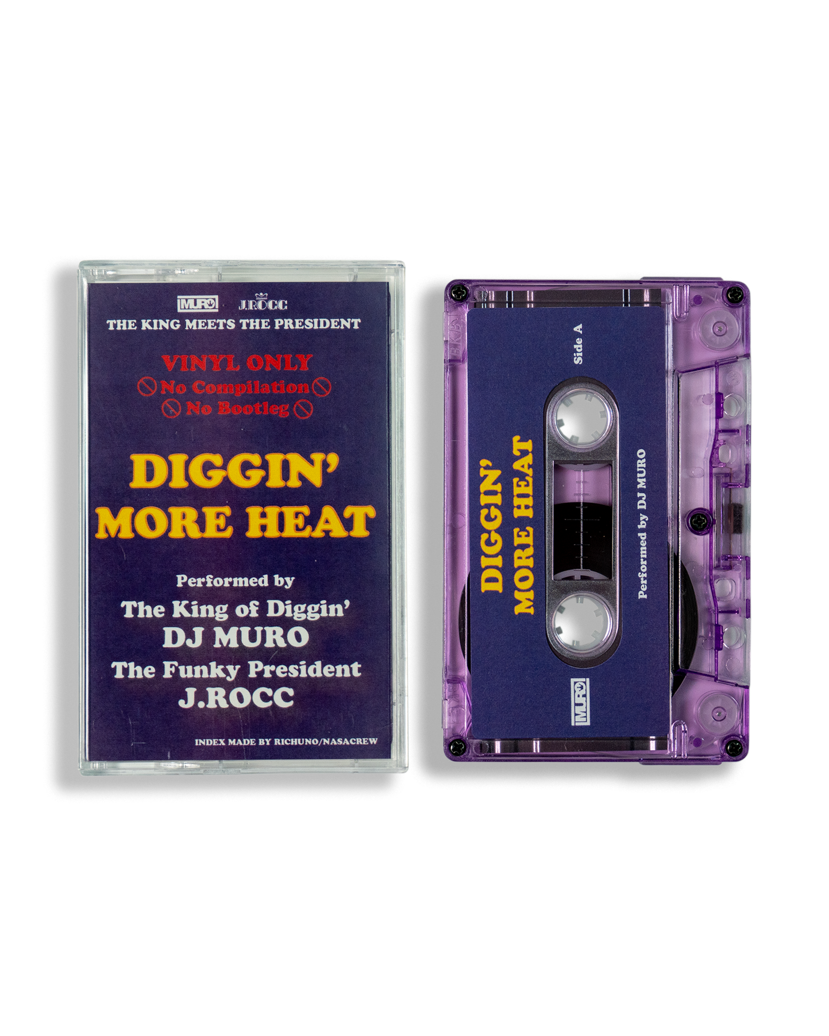 J. Rocc & Muro - Diggin' More Heat (Limited Edition Cassette
