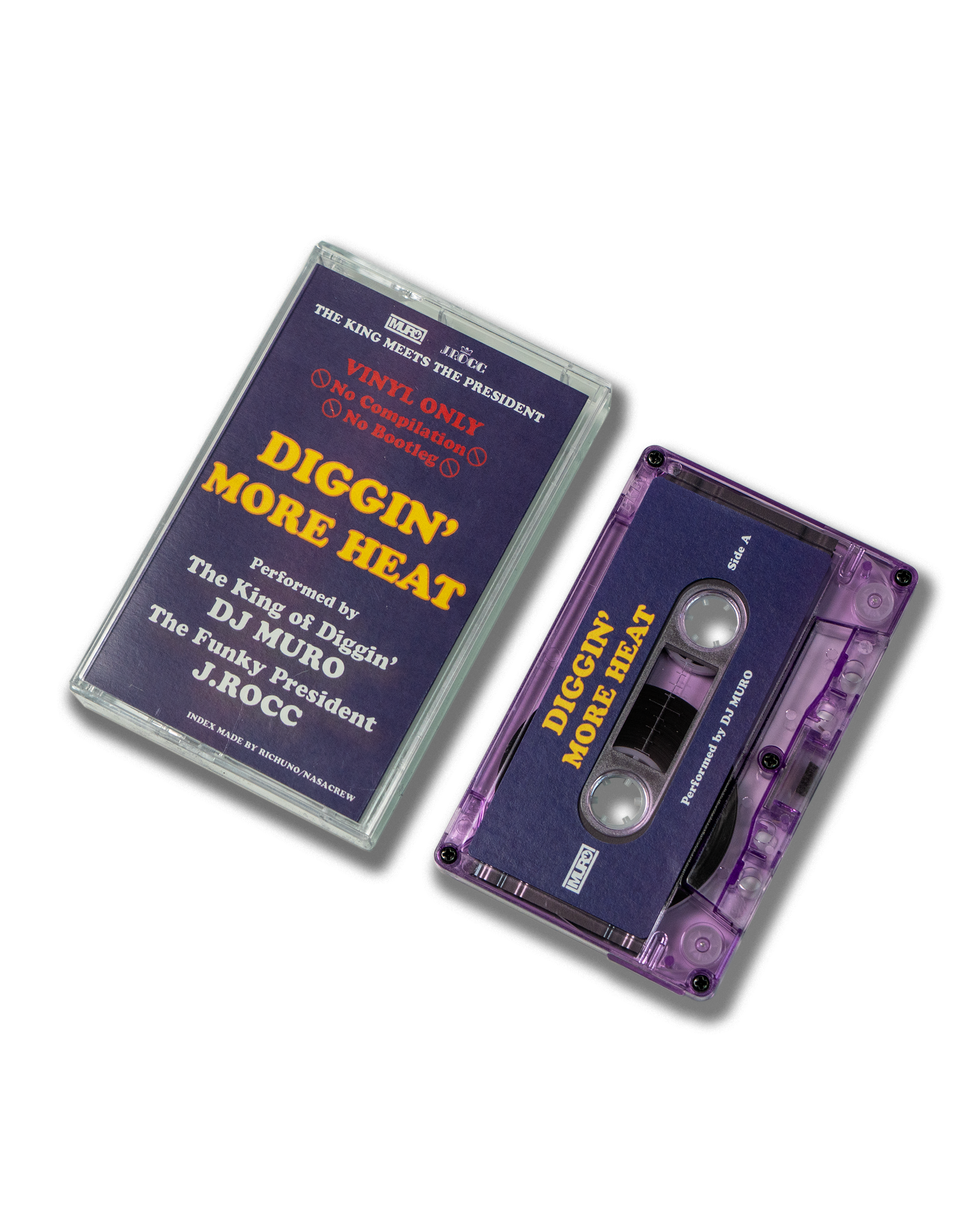 J. Rocc & Muro - Diggin' More Heat (Limited Edition Cassette