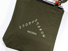 Stones Throw Canvas Tote Bag (Army Green)