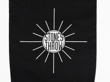 Stones Throw Canvas Tote Bag (Black and White)