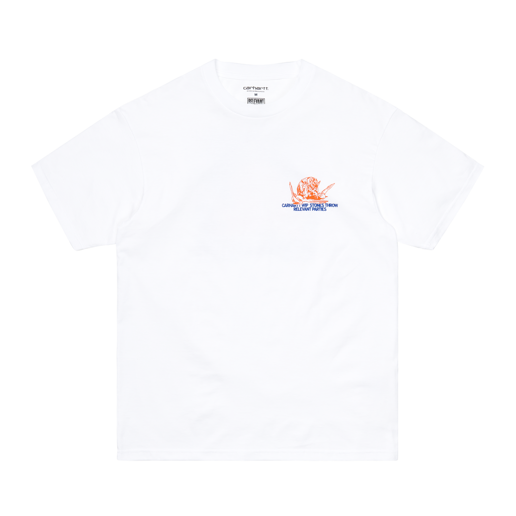 Carhartt WIP x Stones Throw T-shirt (White)