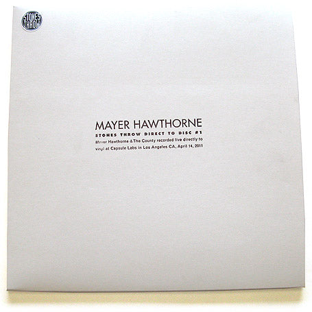 Mayer Hawthorne & The County Direct To Disc